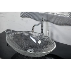 Раковина-чаша, Прозрачная, Armadi Art NeoArt, прозрачный арт. 813