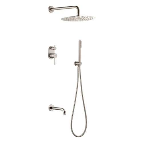 Купить купить душевая система, boheme uno, никель брашированный арт. 464-2-nb
