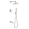 Купить купить душевая система, boheme uno, никель брашированный арт. 464-2-nb