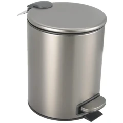 Ведро для мусора, Boheme Uno, оружейная сталь арт. 10426-GM