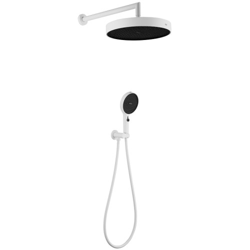 Купить купить комплект верхнего и ручного душа, boheme cell, белый арт. 427-mw