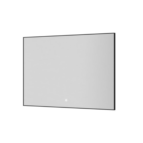 Купить купить зеркалос подсветкой с сенсорным выключателем и подогревом, armadi art modern, черный арт. 543-100-b