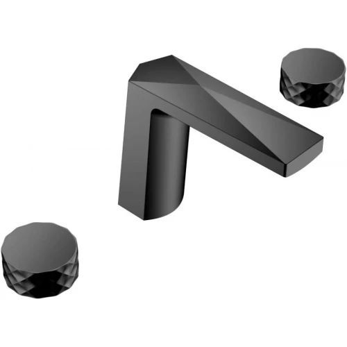 Купить купить смеситель для раковины, boheme venturo, черный арт. 150-b-diamond