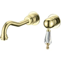 Смеситель для раковины, Boheme Imperiale Ripresa, золото арт. 327