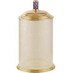 Ведро для мусора Фиолетовое, Boheme Murano, золото, фиолетовый арт. 10914-V-G