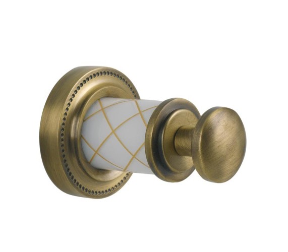 Купить купить крючок, boheme murano, бронза арт. 10906-w-br