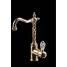 Купить купить смеситель для раковины, boheme crystal, золото арт. 282-crst