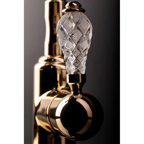Купить купить смеситель для раковины, boheme crystal, золото арт. 282-crst