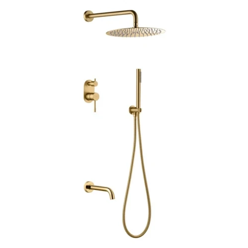 Купить купить душевая система, boheme uno, золото арт. 464-2-mg