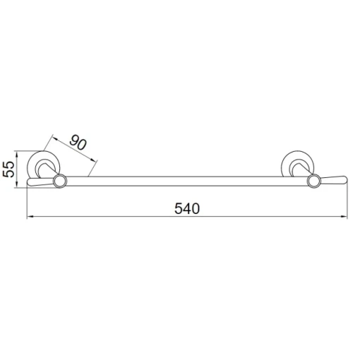 Купить купить держатель для полотенца, boheme puro, хром арт. 10702