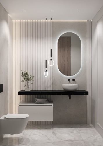 Купить купить тумба подвесная, armadi art vallessi, антрацит арт. 897-080-w