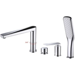 Смеситель на борт ванны, Boheme Venturo, хром арт. 370