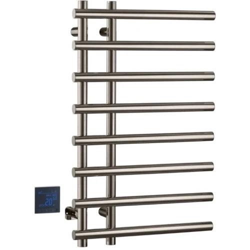 Купить купить полотенцесушитель электрический, boheme uno, никель арт. 722-nb