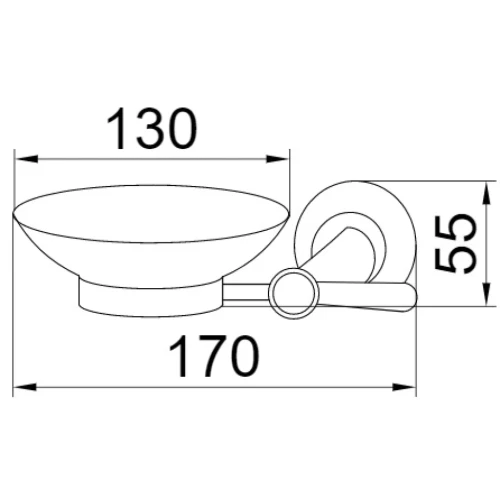 Купить купить мыльница, boheme puro, хром арт. 10703