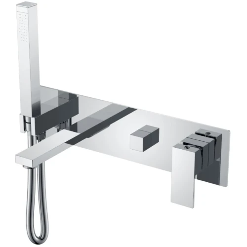 Купить купить смеситель для ванны, boheme qubic, хром арт. 474-2-cr