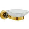 Купить купить мыльница, boheme murano, золото, черный арт. 10903-b-g