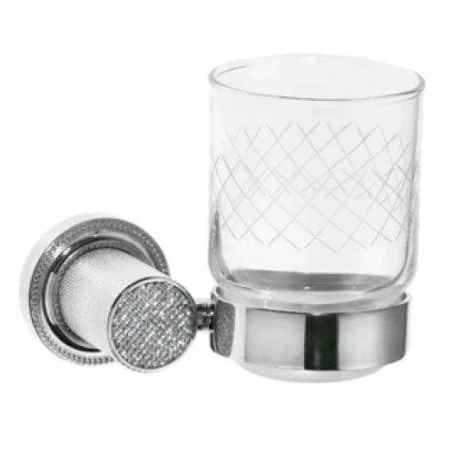 Купить купить стакан для зубных щеток, boheme royal cristal, хром арт. 10924-cr
