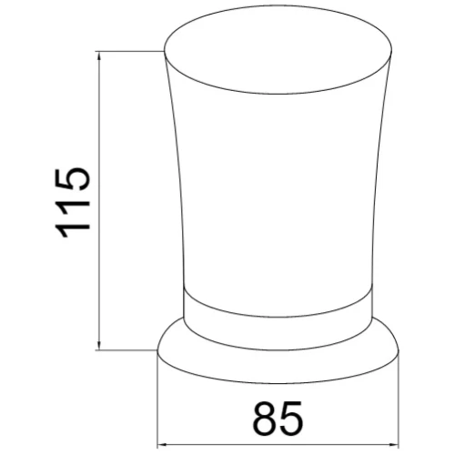 Купить купить стакан для зубных щеток, boheme medici, бронза арт. 10612