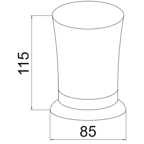 Купить купить стакан для зубных щеток, boheme imperiale, золото арт. 10412