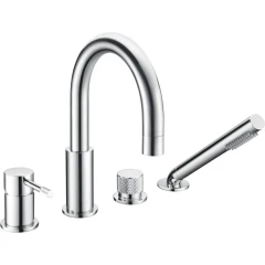 Смеситель на борт ванны, Boheme Uno, хром арт. 460-CR