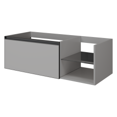 Тумба под раковину, подвесная, Armadi Art Quatro, luna арт. 790-M6-120-L-A