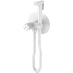 Гигиенический душ со смесителем, Boheme Tech, белый арт. 157-MW