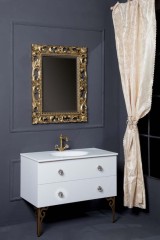 Тумба под раковину, подвесная, Armadi Art NeoArt, white арт. 831-100-WH