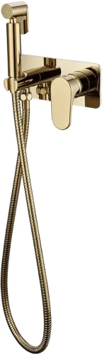 Купить купить гигиенический душ со смесителем, boheme spectre, золото арт. 457-g