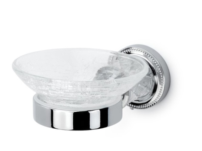 Купить купить мыльница, boheme murano cristal, хром арт. 10903-crst-сh