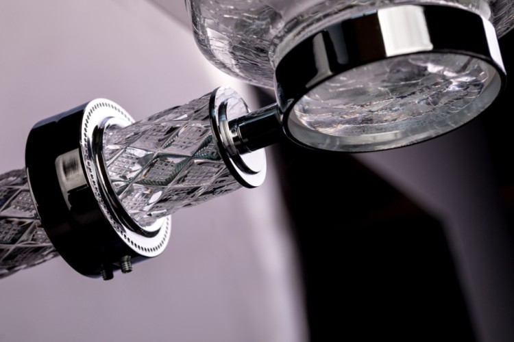 Купить купить мыльница, boheme murano cristal, хром арт. 10903-crst-сh