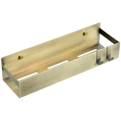 Металлическая полка, Boheme Q, бронза арт. 10965-BR