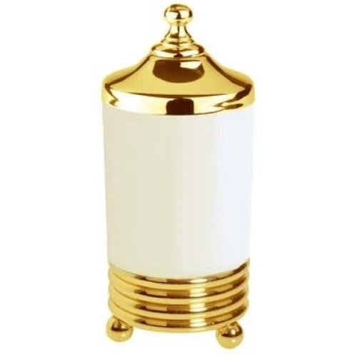 Купить купить стакан для ватных дисков, boheme hermitage, золото арт. 10364