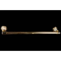 Полотенцедержатель, Boheme Murano Cristal, золото арт. 10902-CRST-G