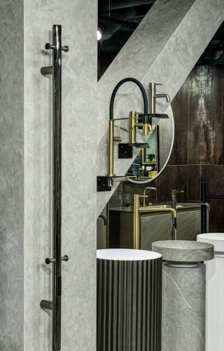 Купить купить полотенцесушитель электрический, boheme uno, оружейная сталь арт. 726-sgm