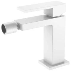 Смеситель для биде, Boheme Qubic, белый арт. 476-MW