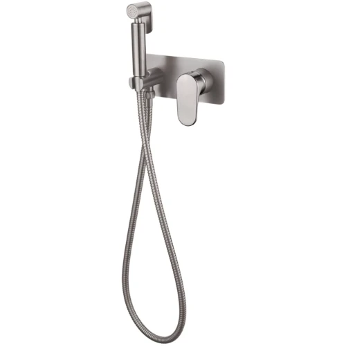 Купить купить гигиенический душ со смесителем, boheme spectre, никель арт. 457-nb
