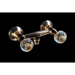 Смеситель для душа, Boheme Flora, золото арт. 294-FL