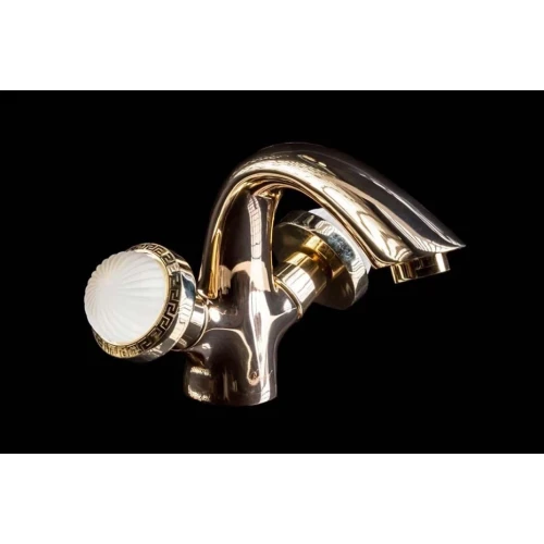 Купить купить смеситель для раковины, boheme satine, золото арт. 291-st