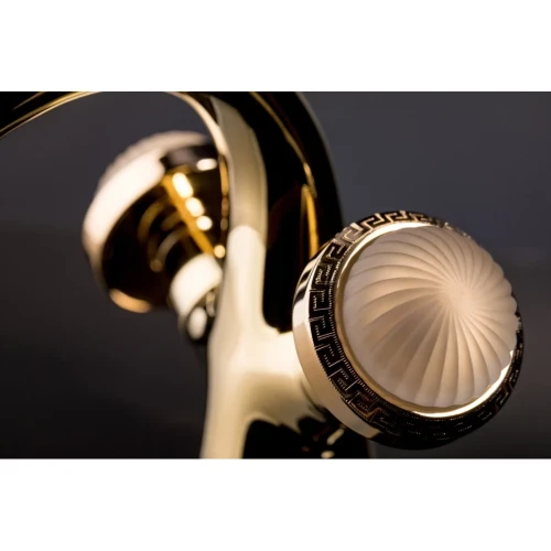 Купить купить смеситель для раковины, boheme satine, золото арт. 291-st