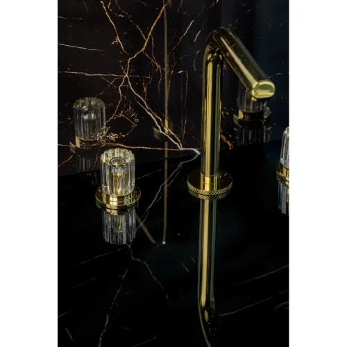 Купить купить смеситель для раковины, boheme elegante, золото арт. 152-g-el