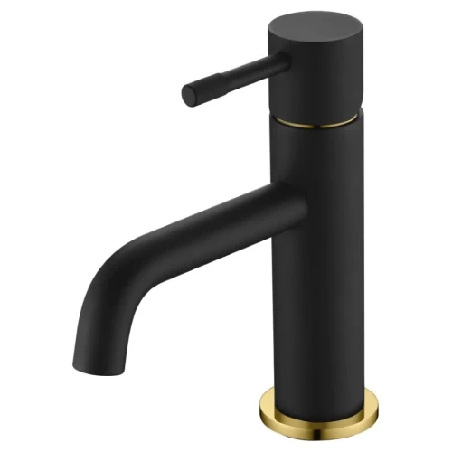 Купить купить смеситель для раковины, boheme uno, черный арт. 461-bg