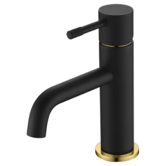 Смеситель для раковины, Boheme Uno, черный арт. 461-BG