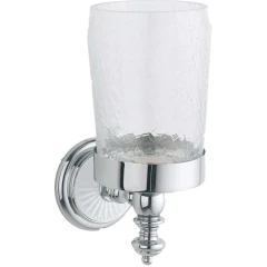 Стакан для зубных щеток Bianco, Boheme Vogue, хром арт. 10134