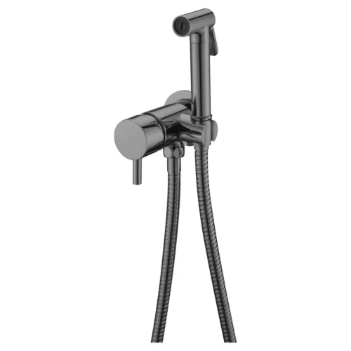 Купить купить гигиенический душ со смесителем, boheme uno, оружейная сталь арт. 467-sgm