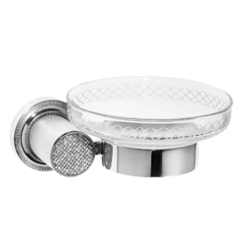 Купить купить мыльница, boheme royal cristal, хром арт. 10923-cr