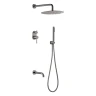 Купить купить душевая система, boheme uno, оружейная сталь арт. 464-2-gm