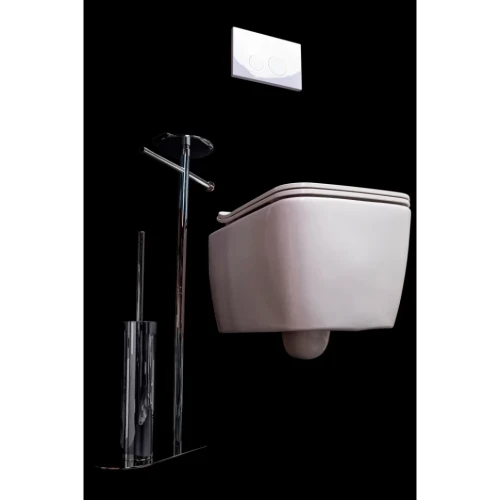 Купить купить унитаз подвесной без сиденья, boheme zen, белый арт. 967-w