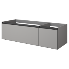 Тумба под раковину, подвесная, Armadi Art Quatro, luna арт. 790-M2-140-L-A