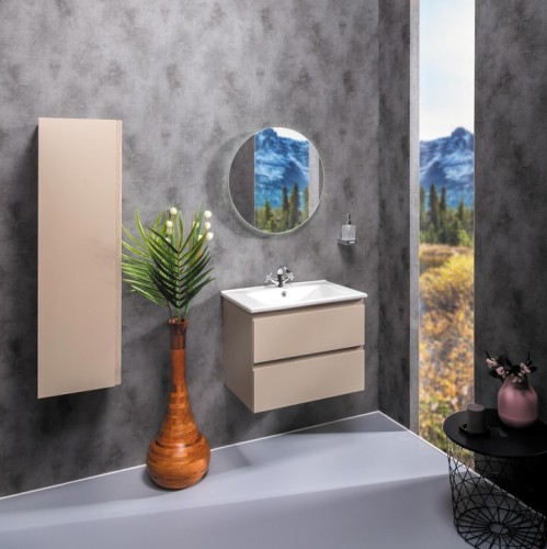 Купить купить шкаф пенал, подвесной, armadi art capolda, latte арт. 849-120-la