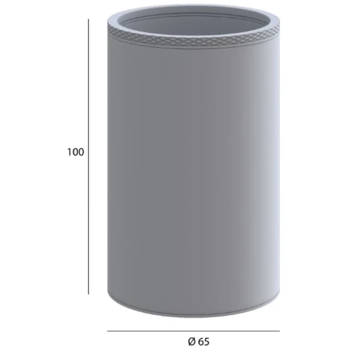 Купить купить стакан для зубных щеток, boheme uno, черный арт. 10974-b